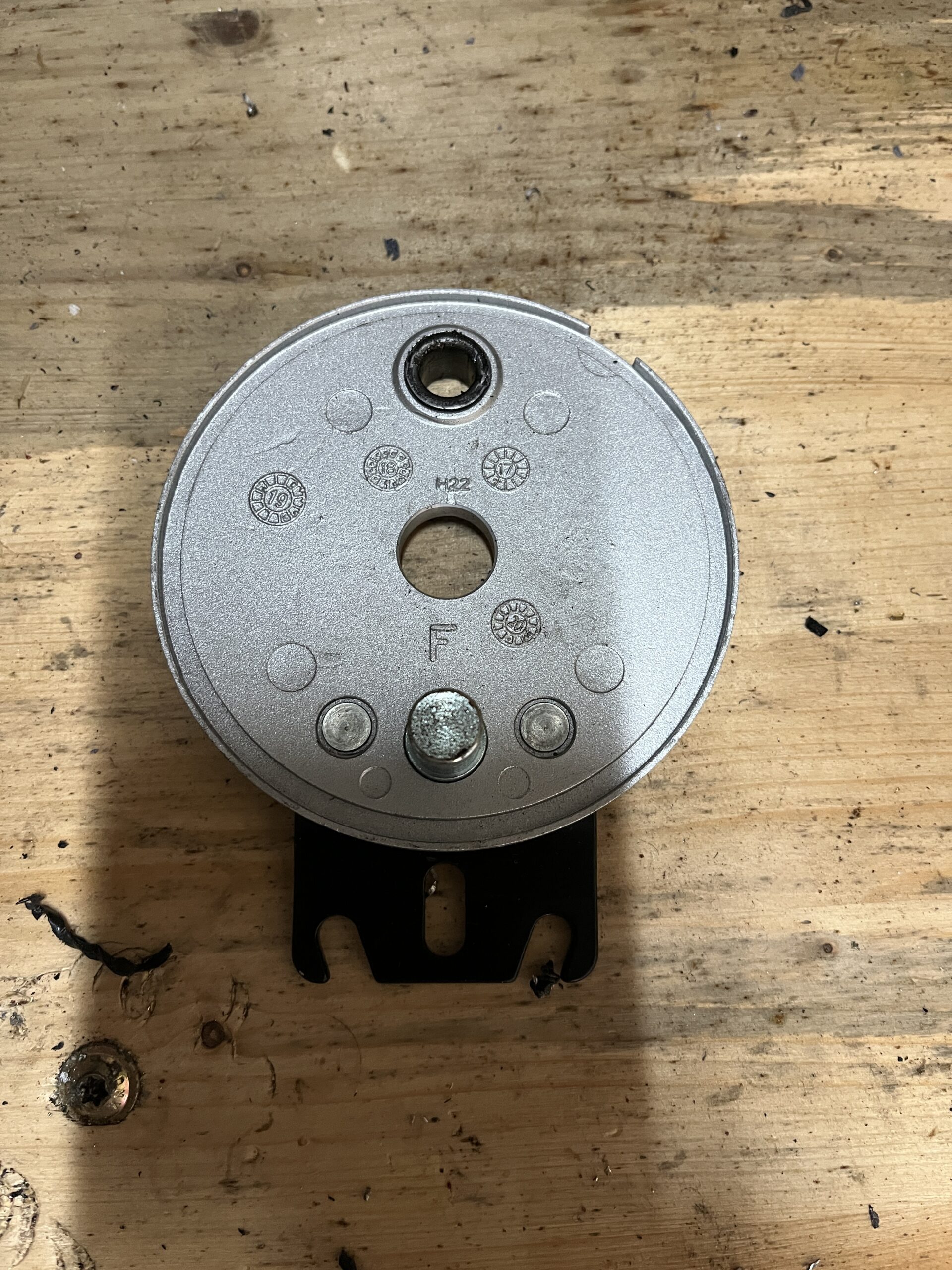 Gebrauchte Bremsplatten für Trommelbremsen