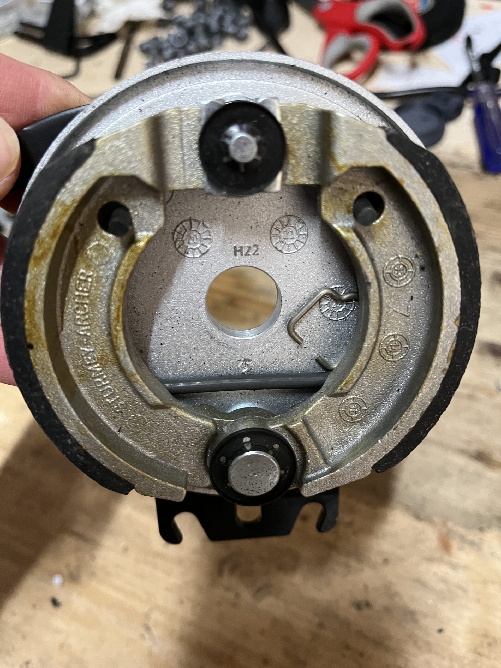 90mm Sturmey-Archer Drumbrake Plate Set - Image 3