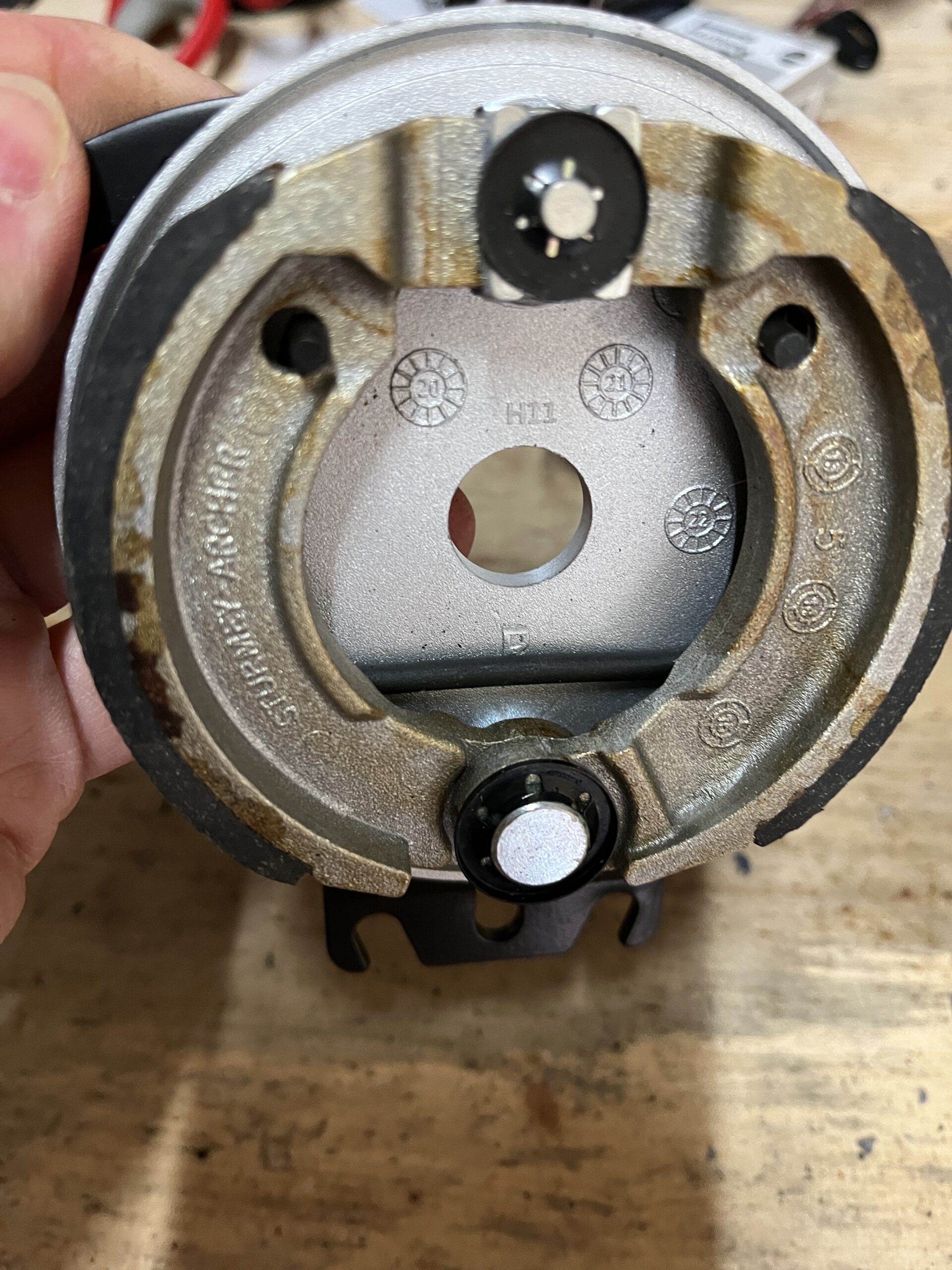 90mm Sturmey-Archer Drumbrake Plate Set - Image 7